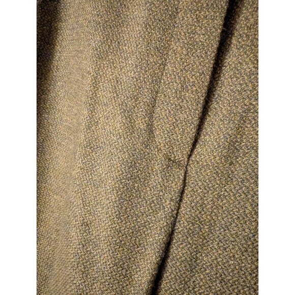 90s Vintage Amanda Smith Pure Wool Pants Women’s 6 Green Tweed High Waist - Picture 2 of 4